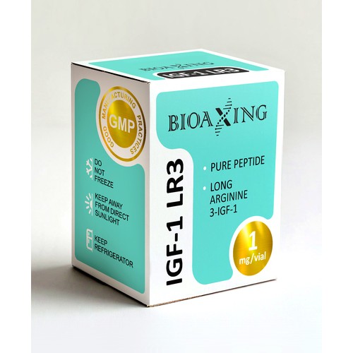 Bioaxing, пептид IGF-1 LR3, 1 мг купить в интернет магазине POLEZNOO.ru