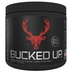 BUCKED UP, PREMIUM Pre-Workout, предтренировочная добавка, вкус Blood Raz (Красная вишня), 260 г (25 порций)