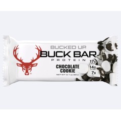BUCKED UP, Buck Bar, протеиновый батончик, вкус Шоколадное печенье, 1 шт (60 г) СРОК ГОДНОСТИ 04/24