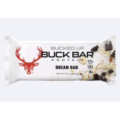 BUCKED UP, Buck Bar, протеиновый батончик, вкус Мечта (кокос, шоколад, миндаль) 1 шт (60 г)