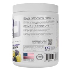 BUCKED UP, BAMF 100 Series, PREMIUM ноотропный предтренировочный комплекс, вкус Blackberry Lemonade (Ежевичный лимонад), 369 г (30 порций)