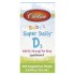 Carlson, Super Daily, витамин D3 для детей, 10 мкг (400 МЕ), 10,3 мл (0,35 жидк. унций)