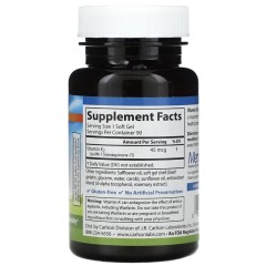 Carlson, Витамин K2 MK-7, 45 мкг, 90 мягких таблеток