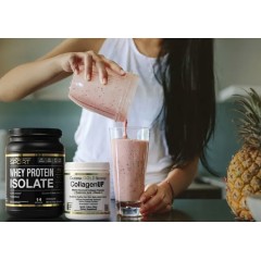California Gold Nutrition, CollagenUP, морской коллаген, гиалуроновая кислота и витамин C, 206 г