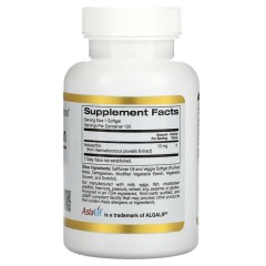 California Gold Nutrition, AstaLif, чистый исландский астаксантин, 12 мг, 120 мягких таблеток