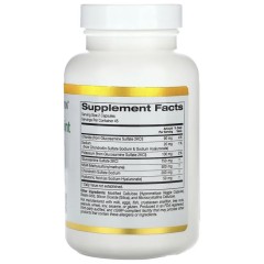 California Gold Nutrition, глюкозамин, хондроитин, МСМ и гиалуроновая кислота, 90 растительных капсул