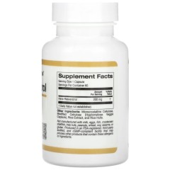 California Gold Nutrition, транс-ресвератрол итальянского происхождения, 200 мг, 60 растит капсул