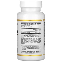 California Gold Nutrition, пиколинат цинка, 50 мг, 120 растительных капсул