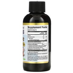 California Gold Nutrition, Бузина для детей, сироп из европейской черной бузины с эхинацеей, 120 мл