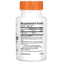 Doctor's Best, стабилизированная R-липоевая кислота с BioEnhanced Na-RALA, 200 мг, 60 вег капсул