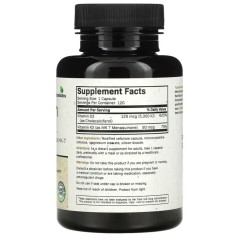 FutureBiotics, витамины K2 + D3 с витамином K2 в виде MK-7, 120 капсул
