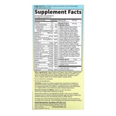 Garden of Life, Vitamin Code, цельнопищевые мультивитамины для детей, вишня, 60 мишек