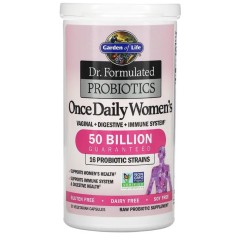 Garden of Life, Dr. Formulated Probiotics, пробиотики, одна таблетка в день для женщин, 30 вегетарианских капсул