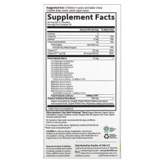 Garden of Life, Dr Formulated Probiotics, Organic Kids+, органические пробиотики для детей, со вкусом органической клубники и банана, 30 вкусных жевательных таблеток