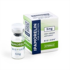 Ipamorelin for injection, Bioygen, 1 amp * 5 mg