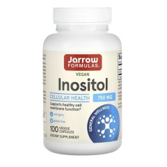 Jarrow Formulas, инозитол, 750 мг, 100 вегетарианских капсул