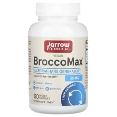 Jarrow Formulas, BroccoMax, 120 растительных капсул с отсроченным высвобождением