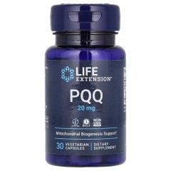 Life Extension, PQQ в капсулах, пирролохинолинхинон, 20 мг, 30 вегетарианских капсул