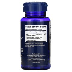 Life Extension, Sea-Iodine, Йод, ламинарии, бурые водоросли, 1000 мкг, 60 вегетарианских капсул
