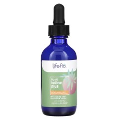 Life-flo, Жидкий йод плюс натуральный вкус апельсина, 59 мл (2 жид.унции)