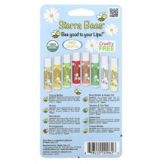 Sierra Bees, набор органических бальзамов для губ, 8 в упаковке, 4,25 г (15 унций) каждый