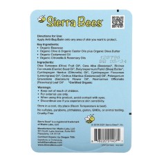 Sierra Bees, бальзам против насекомых, масло кедра, герани и розмарина, 17 г (0,6 унции)