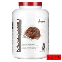 Metabolic Nutrition, MuscLean, средство для набора мышечной массы, шоколадный молочный коктейль, 5 фунтов