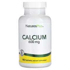 NaturesPlus, Кальций, 600 мг, 90 таблеток