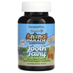 NaturesPlus, Source of Life, Animal Parade, детские жевательные пробиотики M18, ваниль, 90 таблеток
