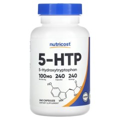 Nutricost, 5-HTP, 100 мг, 240 капсул
