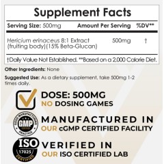 Nootropics Depot, Lion's Mane, Mushroom Powder, ежовик гребенчатый в порошке, экстракт львиной гривы, двойной экстракт 8:1, 60 г