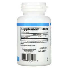 Natural Factors, витамин K2, 120 мкг, 60 вегетарианских капсул