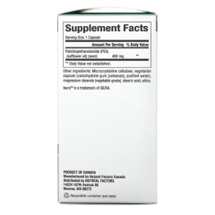 Natural Factors, PEA400, 90 вегетарианских капсул