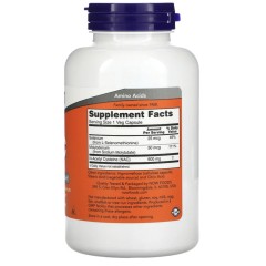 NOW Foods, NAC (N-ацетилцистеин), 600 мг, 250 вегетарианских капсул