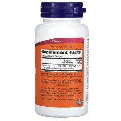 NOW Foods, витамин D3, высокоактивный, 1000 МЕ, 180 мягких таблеток