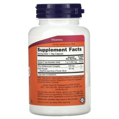 Now Foods, C-1000 с биофлавоноидами, 100 растительных капсул