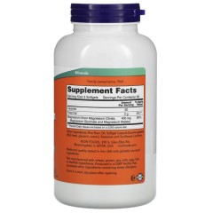 NOW Foods, цитрат магния, 180 капсул