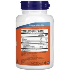 NOW Foods, жирные кислоты омега-3, 180 ЭПК / 120 ДГК, 100 капсул