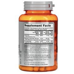 NOW Foods, Sports, ZMA, восстановление после физической активности, 90 капсул