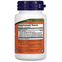 NOW Foods, Probiotic-10, пробиотики, 25 млрд, 50 вегетарианских капсул