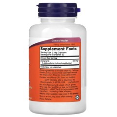 NOW Foods, Alpha GPC, альфа ГФХ, 300 мг, 60 растительных капсул