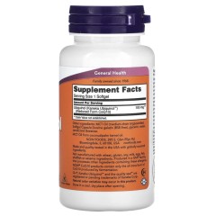 NOW Foods, Убихинол, 100 мг, 60 мягких таблеток