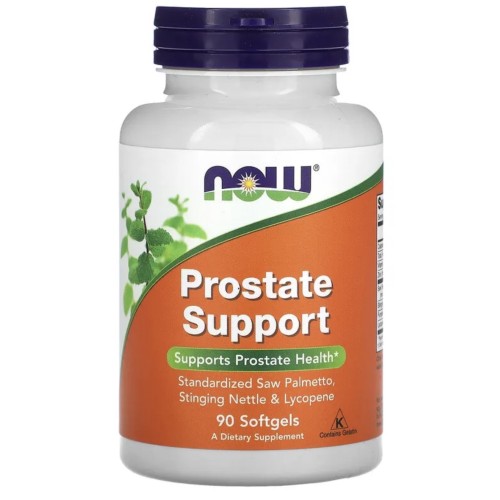 NOW Foods, Prostate Support, добавка для здоровья простаты, 90 мягких таблеток