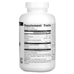 Source Naturals, малат магния, 3750 мг, 180 таблеток