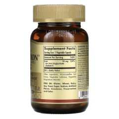 Solgar, Gentle Iron, Легкодоступное Железо, 25 мг, 90 растительных капсул