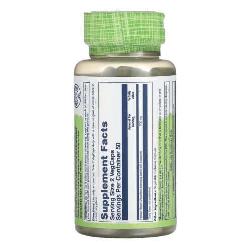 Solaray, True Herbs, пассифлора, 350 мг, 100 капсул VegCaps
