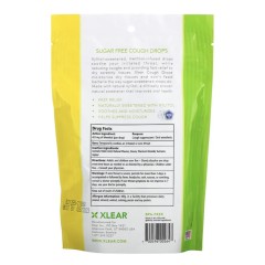 Xlear, Леденцы от кашля с ксилитолом, без сахара, мед и лимон, 30 леденцов