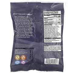 Zand, органическая бузина с витамином C, леденцы со вкусом ягод, 18 леденцов от боли в горле