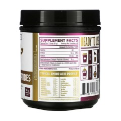 Zhou Nutrition, пептиды коллагена, гидролизованный коллаген, без ароматизаторов, 510 г (18 унций)
