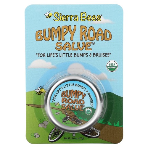 Sierra Bees, Bumpy Road Salve, мазь от ушибов, 17 г (0,6 унции)